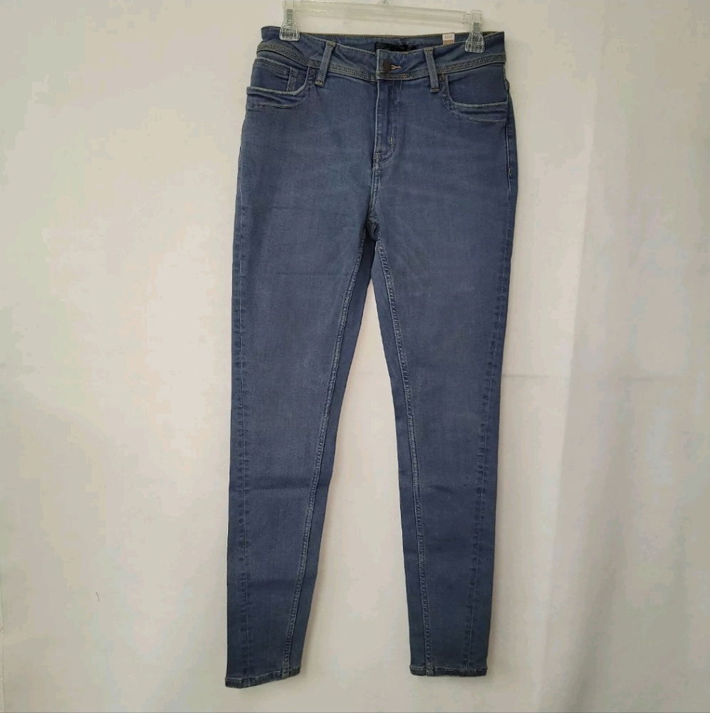 Prana Soma Jean Womens 8 Rg Classic Blue 5-Pocket Slim Stretch Style 1961681 New
